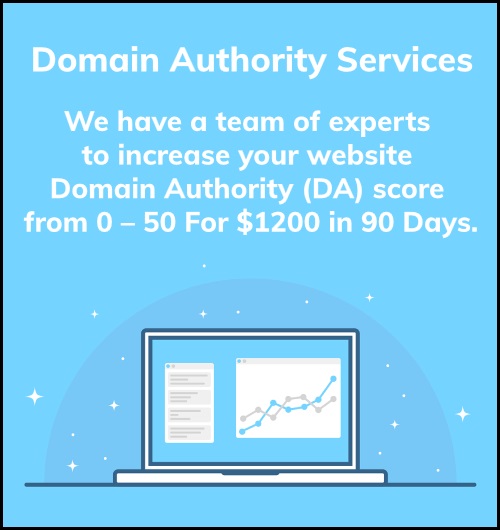 Domain Authority (DA) Services